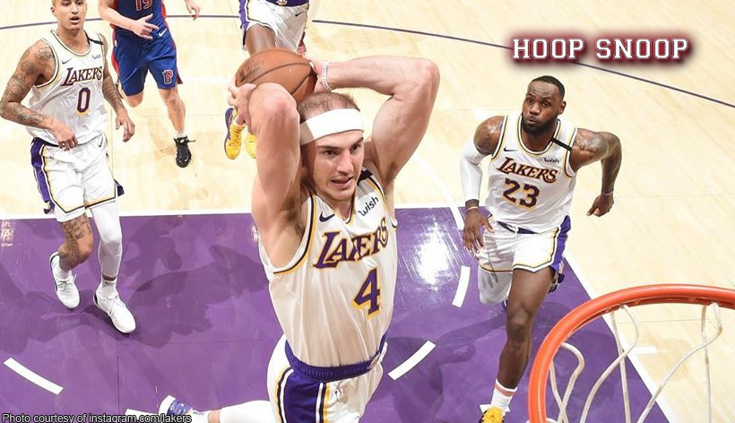 alex caruso dunk