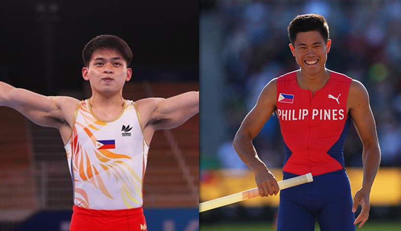 Carlos Yulo, EJ Obiena named as PSA Athletes of the Month