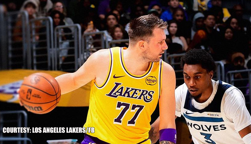 Luka Doncic pours in 49 to carry Lakers past Timberwolves