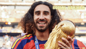 cucurella3 | Fastbreak Marc Cucurella celebrating Spain’s 2026 World Cup victory amid reports of his potential international retirement.