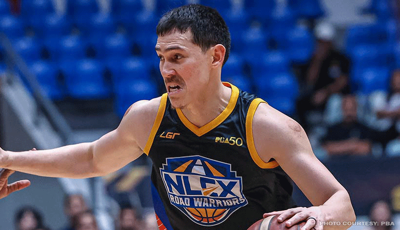 NLEX guard Robert Bolick handles the ball during a PBA Governors' Cup game as he leads the BPC race